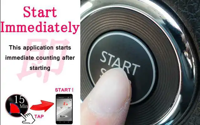 Play 15 Minutes Timer with progress notification Play 15 Minutes Timer with progress notification