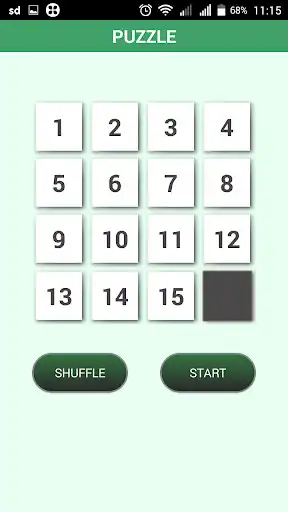 Play 15 Puzzle (Old Classic Game)  and enjoy 15 Puzzle (Old Classic Game) with UptoPlay