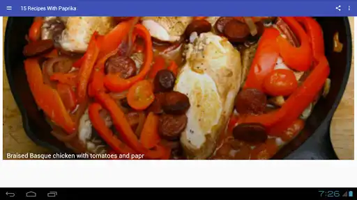 Play 15 Recipes With Paprika  and enjoy 15 Recipes With Paprika with UptoPlay