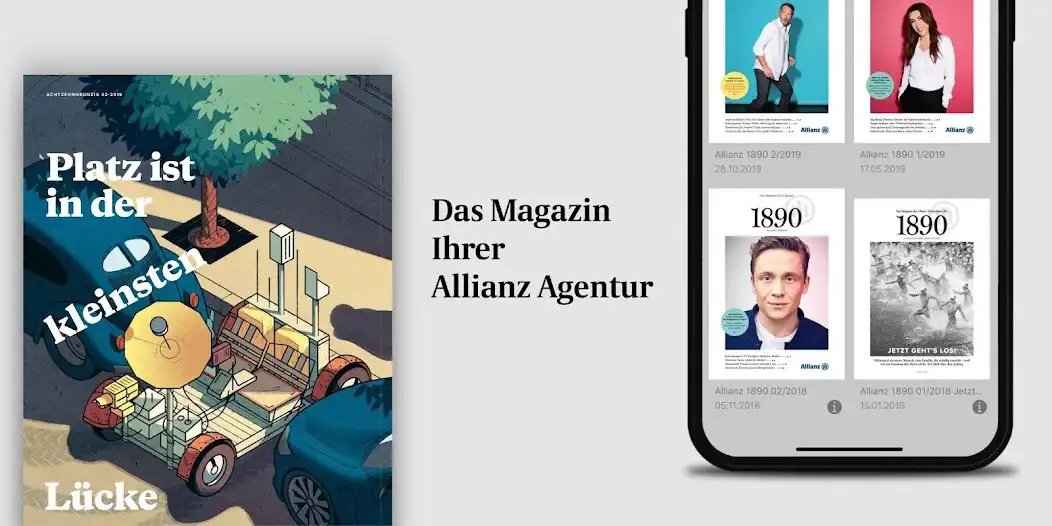 Play 1890 Allianz Magazin  and enjoy 1890 Allianz Magazin with UptoPlay