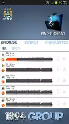 Play 1894 Group Man City Chants