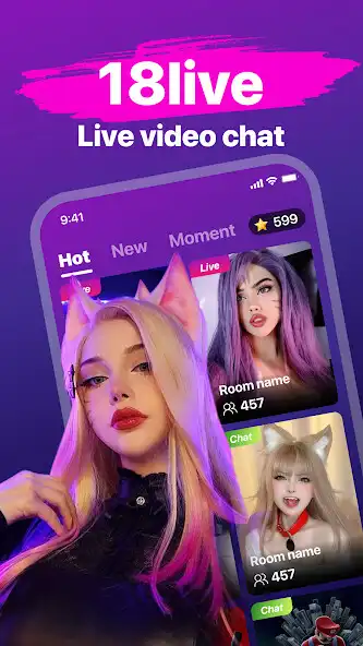 Play 18LIVE - Video Chat  Have Fun  and enjoy 18LIVE - Video Chat  Have Fun with UptoPlay