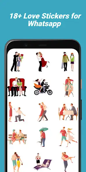 Play 18+ Love Stickers - WASticker  and enjoy 18+ Love Stickers - WASticker with UptoPlay
