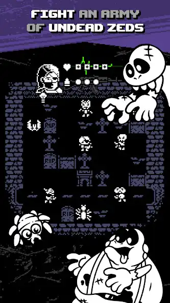 Play 1 Bit Survivor (Roguelike) as an online game 1 Bit Survivor (Roguelike) with UptoPlay