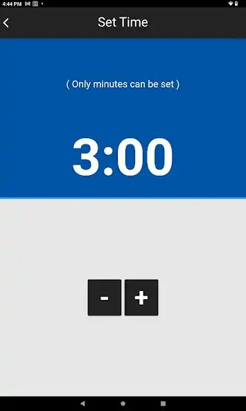 Play 1-Button Timer as an online game 1-Button Timer with UptoPlay