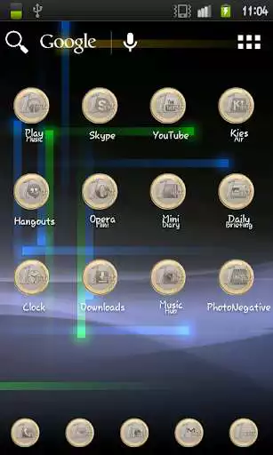 Play 1 Euros Icon Pack as an online game 1 Euros Icon Pack with UptoPlay