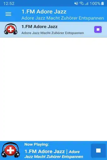 Play 1.FM Adore Jazz Radio App  and enjoy 1.FM Adore Jazz Radio App with UptoPlay
