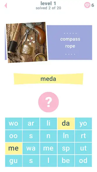 Play 1 Image: 4 words as an online game 1 Image: 4 words with UptoPlay