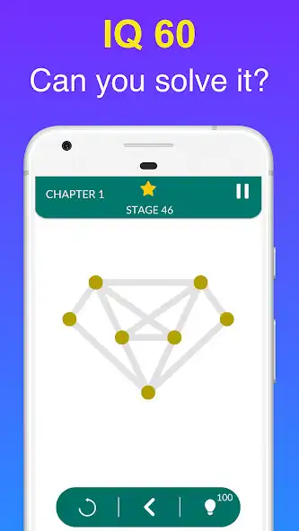 Play 1 LINE - Link Dots with One Stroke  and enjoy 1 LINE - Link Dots with One Stroke with UptoPlay