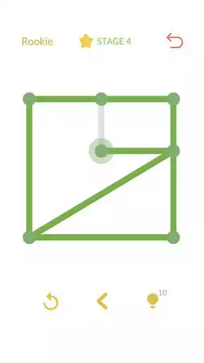 Play 1LINE - one-stroke puzzle game as an online game 1LINE - one-stroke puzzle game with UptoPlay