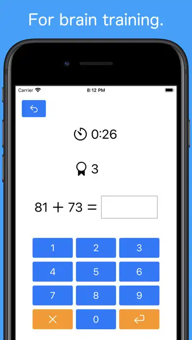 Play 1 Minute Mental Arithmetic  and enjoy 1 Minute Mental Arithmetic with UptoPlay