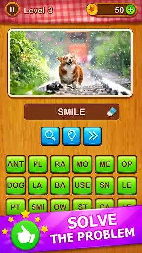 Play 1 Pic Word Parts - Word Puzzle as an online game 1 Pic Word Parts - Word Puzzle with UptoPlay