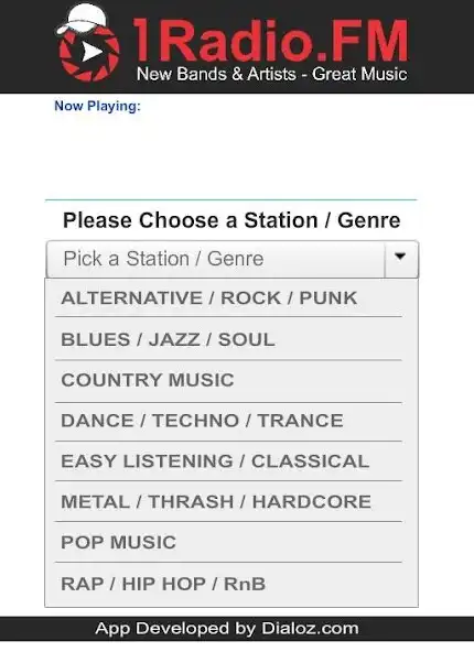 Play 1Radio.FM  and enjoy 1Radio.FM with UptoPlay