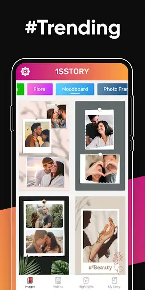 Play 1SStory - Story Collage Maker  and enjoy 1SStory - Story Collage Maker with UptoPlay