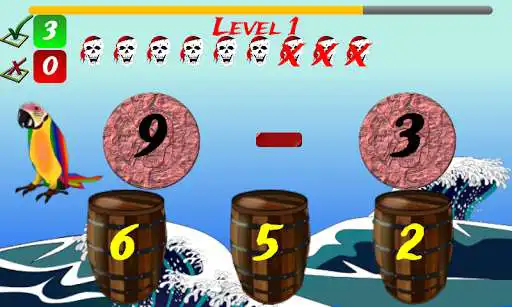 Play 1st - 4th Grade Math Pirate