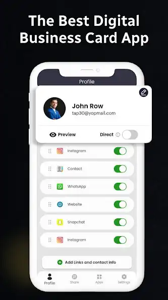 Play 1Tap-Digital business card  and enjoy 1Tap-Digital business card with UptoPlay