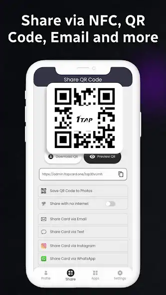 Play 1Tap-Digital business card as an online game 1Tap-Digital business card with UptoPlay