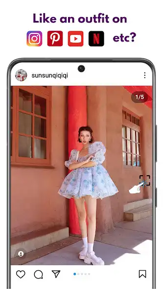 Play 1-tap Shop-The-Look Lens  and enjoy 1-tap Shop-The-Look Lens with UptoPlay