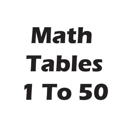 Play 1 TO 50 Math Tables APK Play 1 TO 50 Math Tables APK