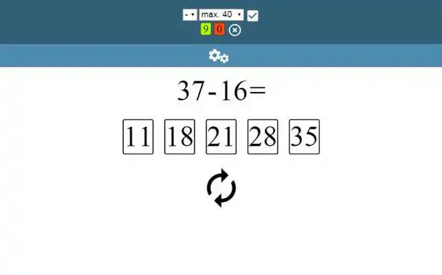 Play 1x1 - Simple calculating app Play 1x1 - Simple calculating app