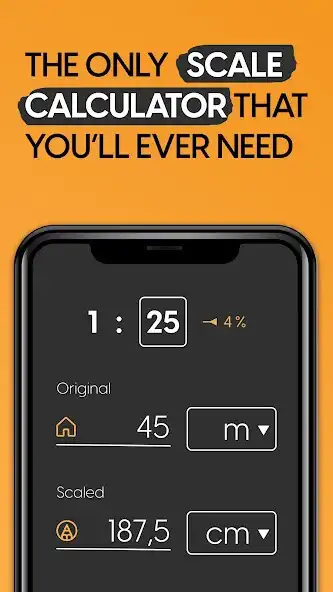 Play 1 : X - Scale Calculator  and enjoy 1 : X - Scale Calculator with UptoPlay
