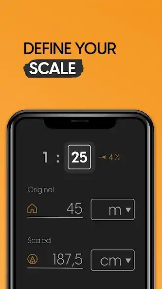 Play 1 : X - Scale Calculator as an online game 1 : X - Scale Calculator with UptoPlay