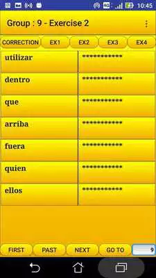 Play 2000 Spanish Words (most used)