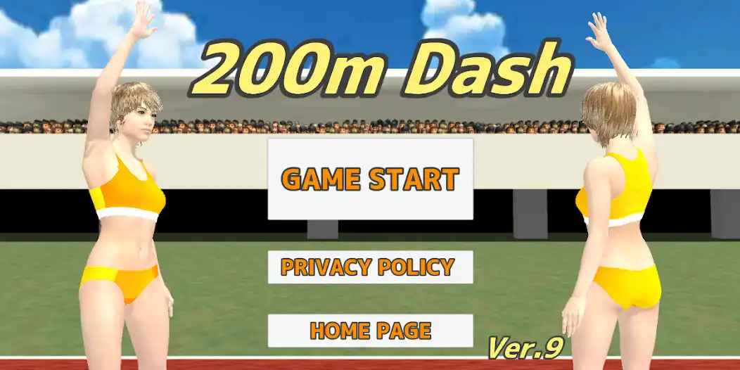 Play 200m Dash  and enjoy 200m Dash with UptoPlay
