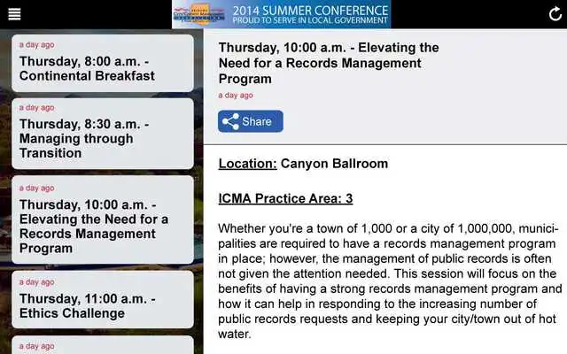 Play 2014 ACMA Summer Conference Play 2014 ACMA Summer Conference