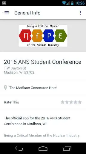 Play 2016 ANS Student Conference