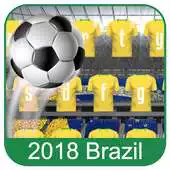 Free play online 2018 Brazil Football Keyboard APK