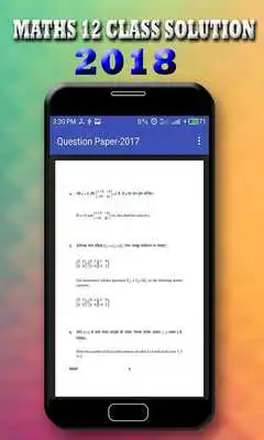 Play 2018 Maths Paper Solution