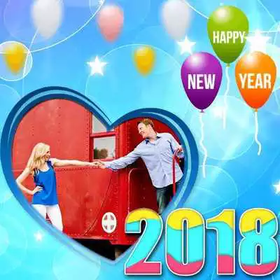 Play 2018 New Year Photo Frame Maker