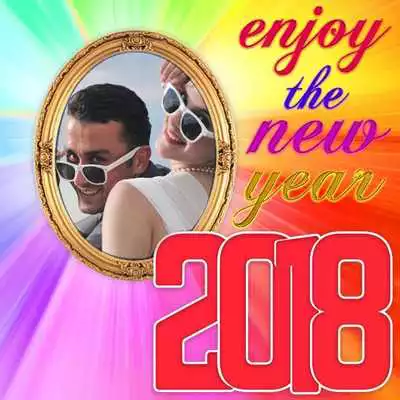 Play 2018 New Year Photo Frame Maker