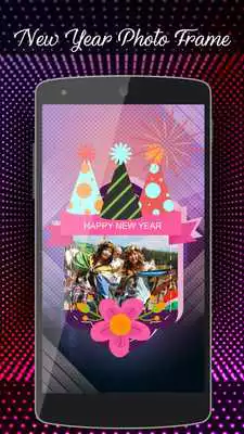 Play 2018 new year photo frame