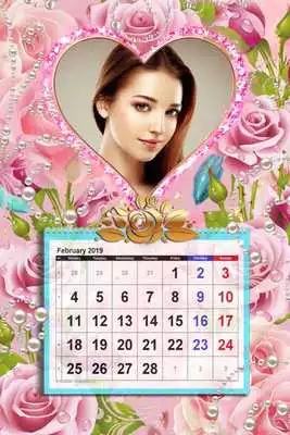 Play 2019 Calendar Photo Frames New Year Greeting Frame