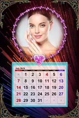 Play 2019 Calendar Photo Frames New Year Greeting Frame