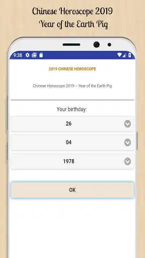 Play 2019 Chinese Horoscope  and enjoy 2019 Chinese Horoscope with UptoPlay