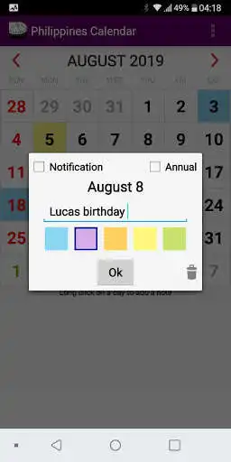 Play APK 2021 Philippines National Holiday Calendar  and enjoy 2021 Philippines National Holiday Calendar with UptoPlay com.rhappsody.PhilippinesCalendar