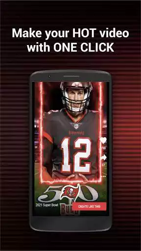 Play 2021 Super Bowl - Make your cheering video  and enjoy 2021 Super Bowl - Make your cheering video with UptoPlay