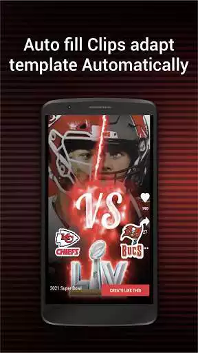 Play 2021 Super Bowl - Make your cheering video as an online game 2021 Super Bowl - Make your cheering video with UptoPlay