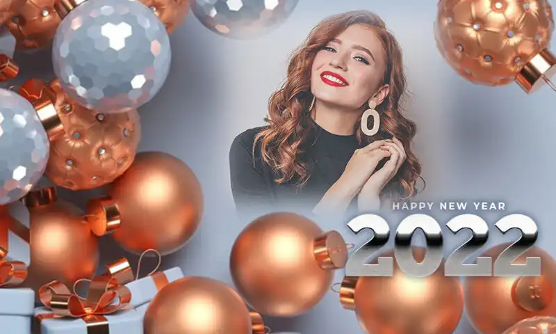 Play 2022 New Year Photo Frame Blender as an online game 2022 New Year Photo Frame Blender with UptoPlay