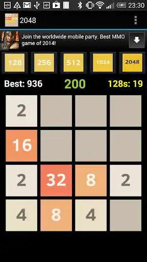 Play 2048 , 1024, 512, 256, 128  and enjoy 2048 , 1024, 512, 256, 128 with UptoPlay