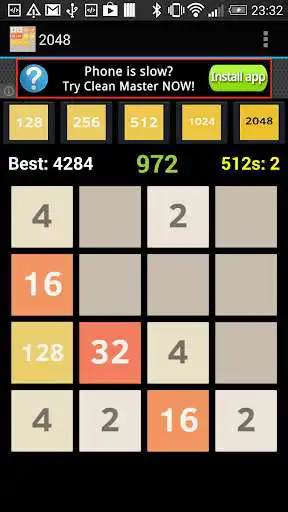 Play 2048 , 1024, 512, 256, 128 as an online game 2048 , 1024, 512, 256, 128 with UptoPlay