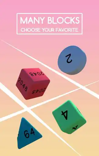 Play 2048 3D : Merge Game as an online game 2048 3D : Merge Game with UptoPlay