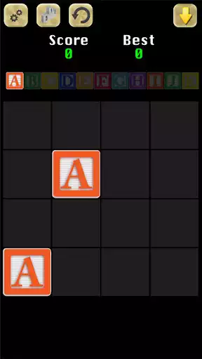 Play 2048 ABC