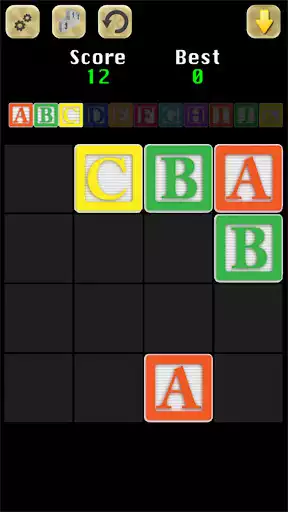 Play 2048 ABC