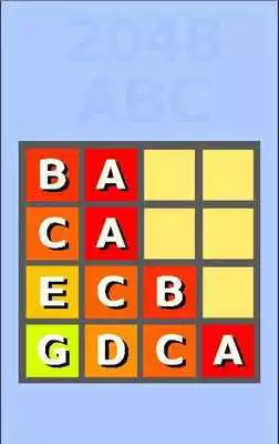 Play 2048 ABC