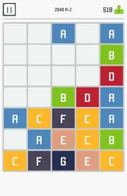 Play 2048 A-Z