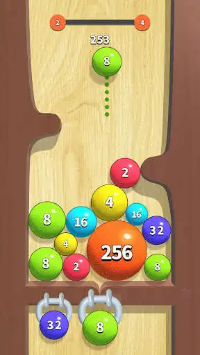Play 2048 Ball Games -Merge  Blob  and enjoy 2048 Ball Games -Merge  Blob with UptoPlay